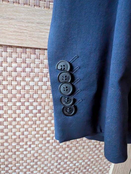 Garnitur Vistula 100% wełna, model super slim