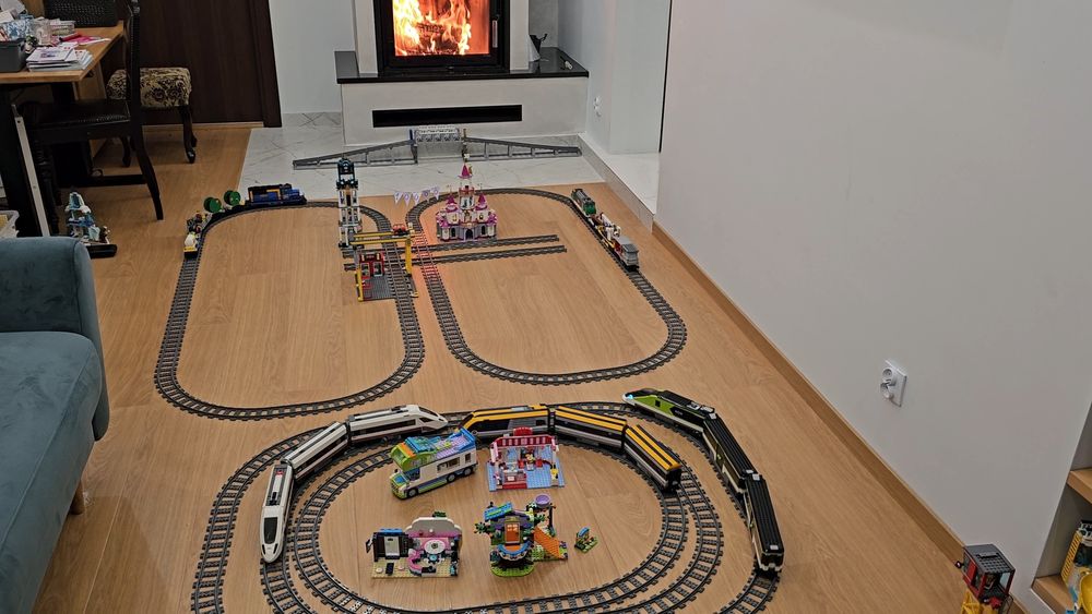 80szt Lego City Tory kompatybilne z lego
