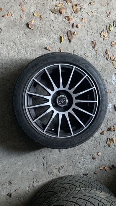 Продам диски р16/4-98/4-100 с резиной /лето