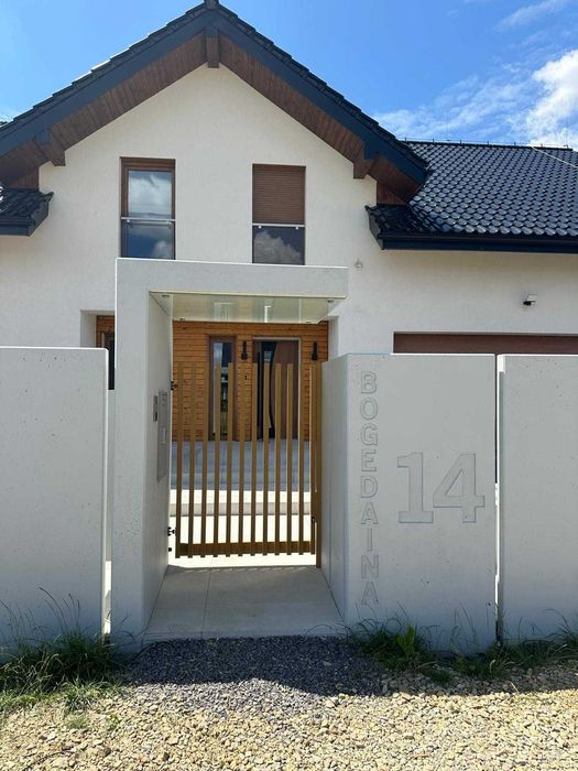 BETON architektoniczny Nowoczesny mur ogrodzeniowy L-ka betonowa