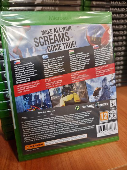 SCREAMRIDE Xbox ONE Nowa XBOX Series X Folia za GROSZE SklepRetroWWA