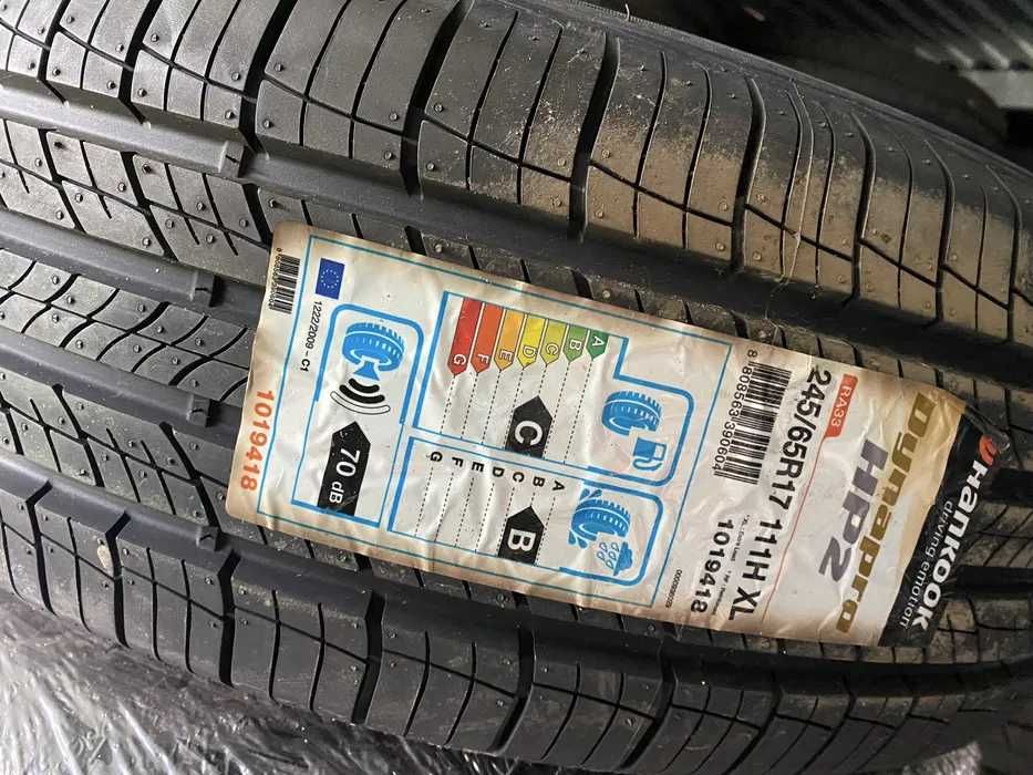 2x Opona 245/65/17 HANKOOK Nowe/Demo F-Vat