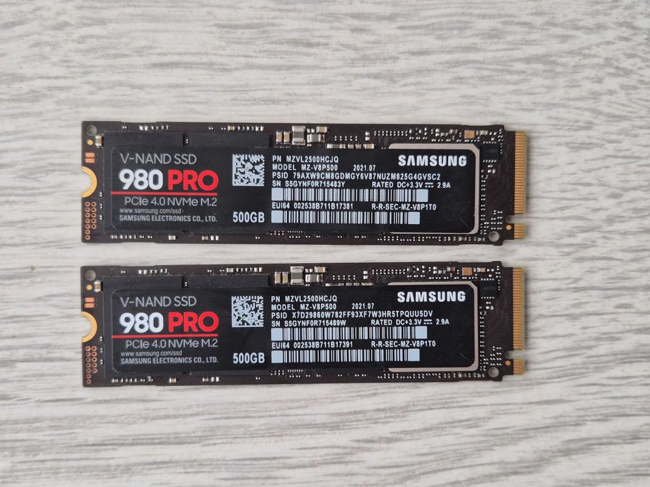 ТОП вибір! SSD диск M.2 500GB Samsung 980 PRO (6900MBs). Trade-IN