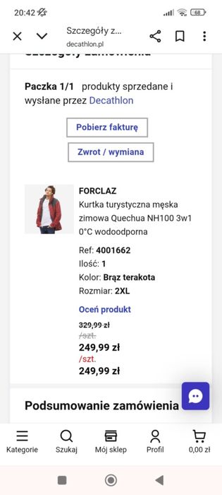 Kurtka zimowa Forclaz
