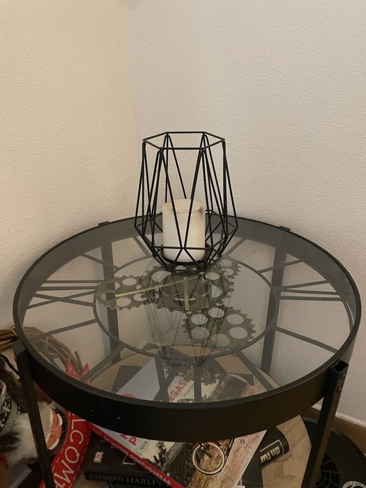 Mesa de Centro Com Relogio