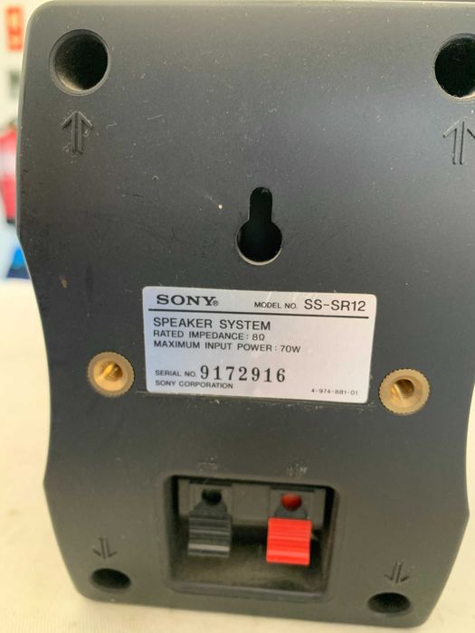 colunas sony pequenas tipo home cinema