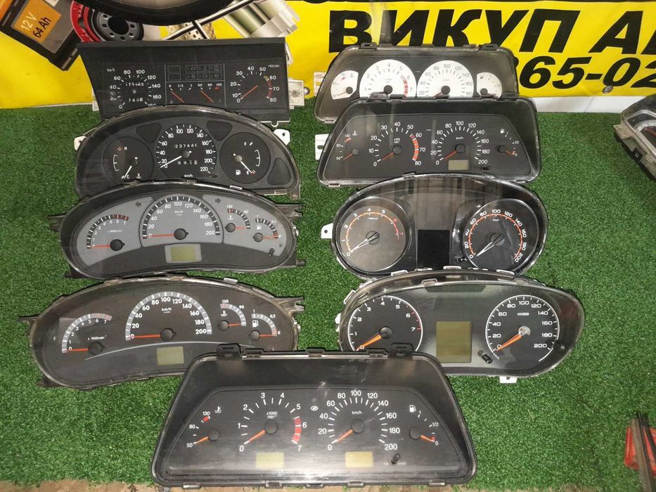щиток приборов ВАЗ, спидометр