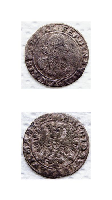 Monety srebrne Śląsk  krajcary halerz 1521,1623,1624 ,1632,