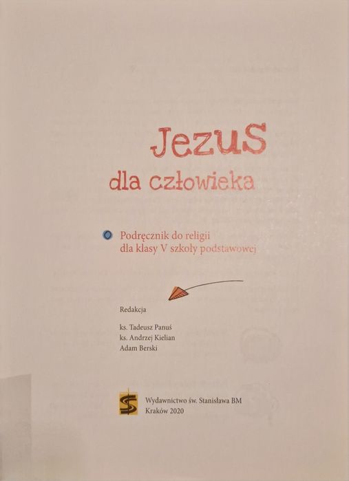 Jezus dla człowieka 5 klasa religia szkoła podstawowa stan bdb