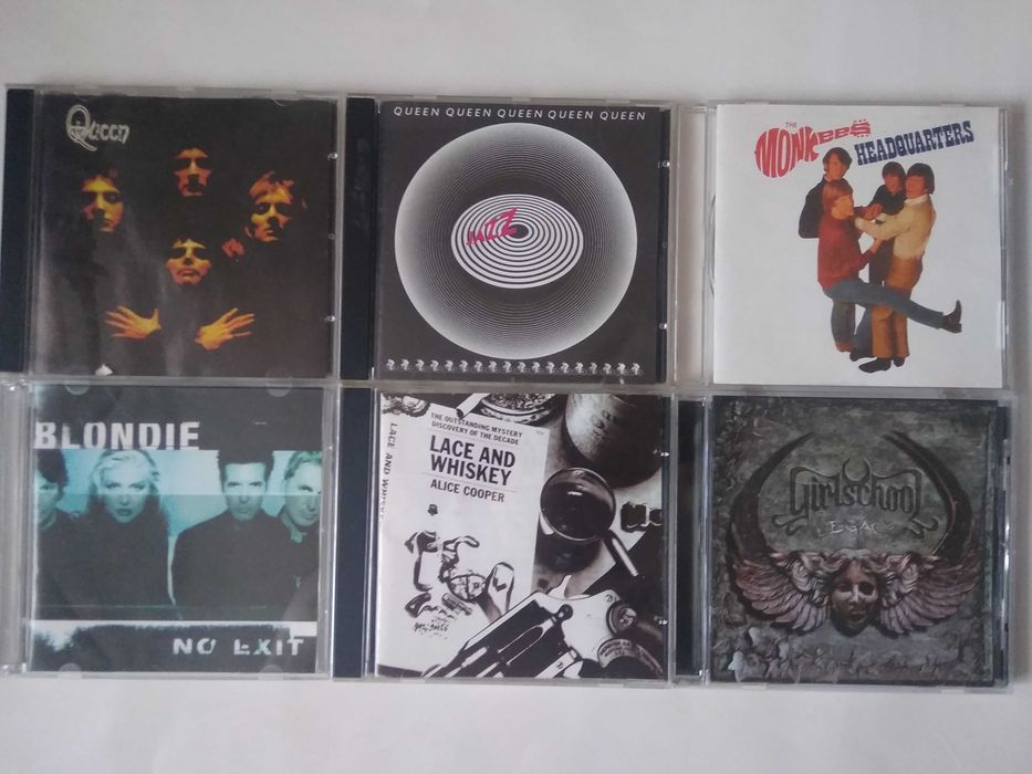UFO/Budgie/Led Zeppelin/Queen/Alice Cooper/cd-диски.