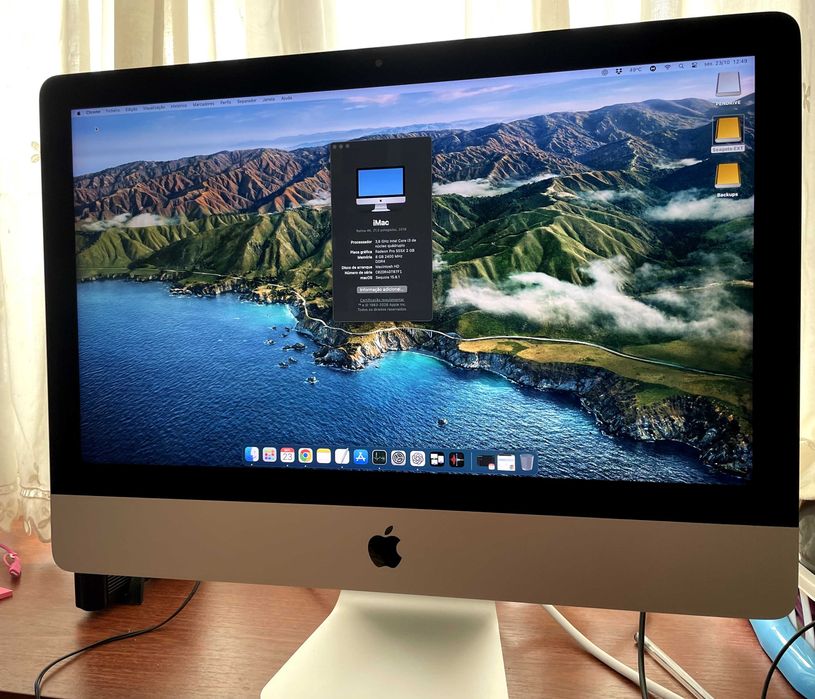 iMac 21,5" 2019 i3 3.6Ghz - 8Gb ram - SSD 256Gb
