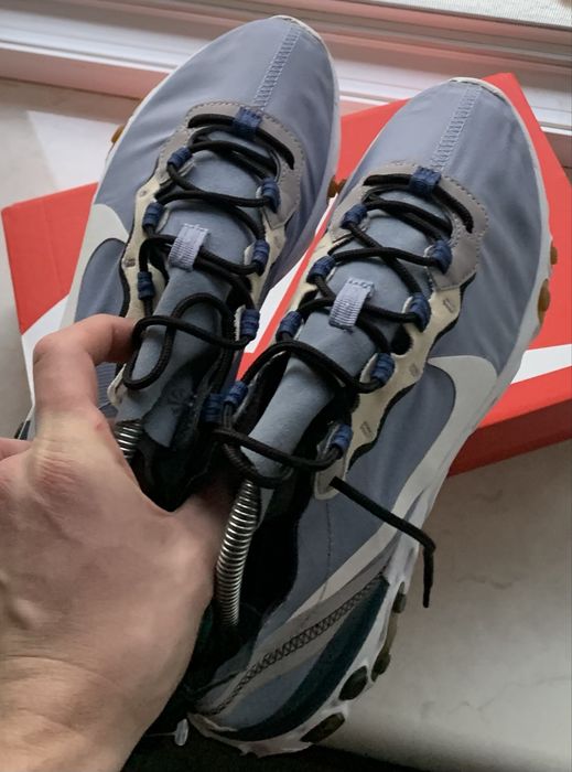 Nike React Element 55 Size 43 27.5 cm. Mens 87 Indigo Fog Swoosh Vision Air Max