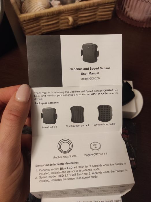 Czujnik Kadencji i Prędkości CDN200 nowy