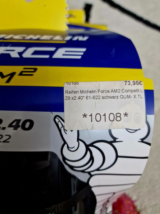 Opony rowerowe Michelin FORCE AM2 29x2.40 komplet