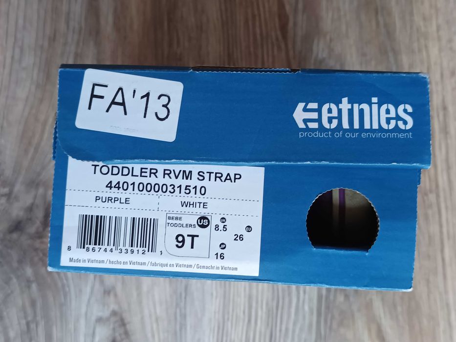 Sneakersy Etnies Toddler Rvm Strap (rozm.26)