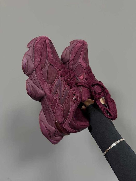 !SALE! New Balance 9060 Dark Cherry Premium 36 37 38 39 40 41 бордові