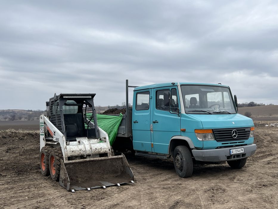 Оренда мініекскаватора та бобката