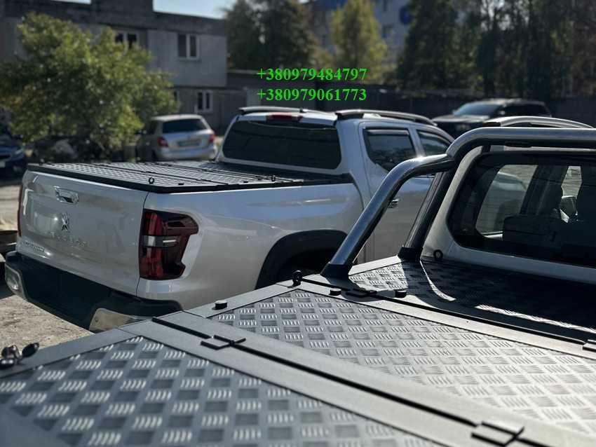 Силова алюмінієва кришка кузова пікапа Peugeot Landtrek/Пежо Ландтрек