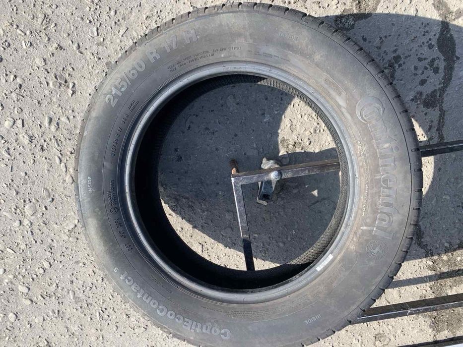 Шини 215/60 R17 Continental 2024р літо 6,4/7мм