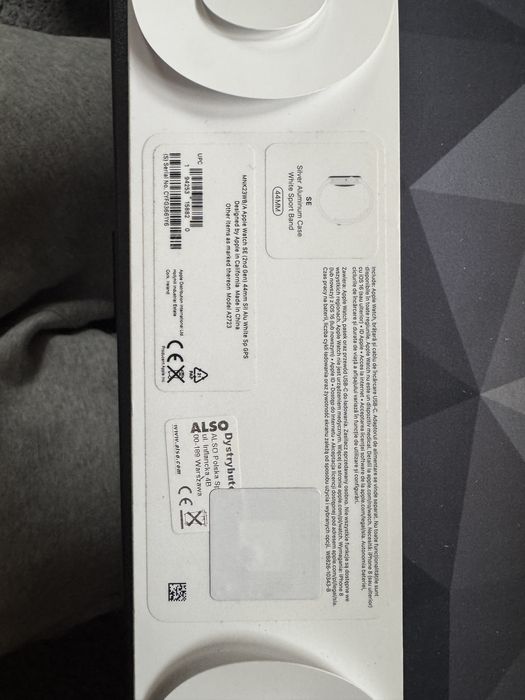 Apple watch SE2 44mm silver GPS