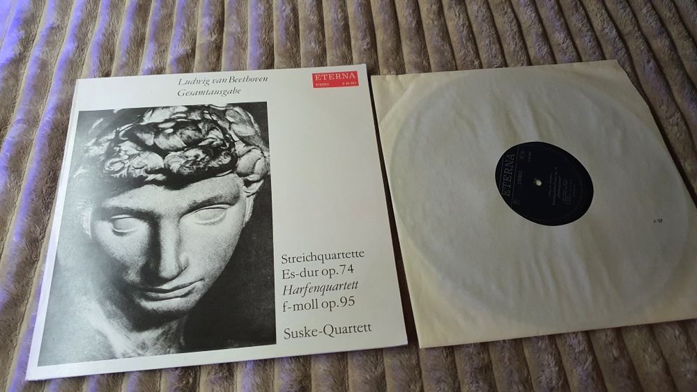 Winyl Ludwig van Beethoven - Gesamtausgabe  Suske-Quartett  Ideał !!