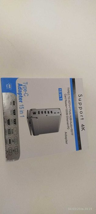 Docking station 15 em 1 - Novo Expanda até 3 monitores