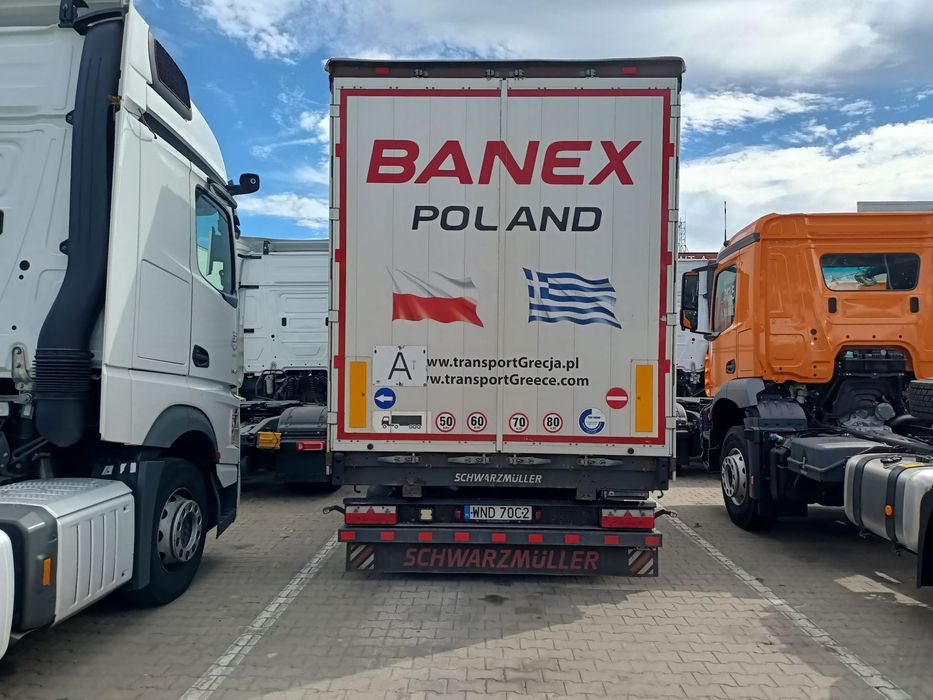 Schwarzmuller S1  Schwarzmüller S1 2019 FIRANKA STANDARD – SAF – 6100 kg – I właściciel