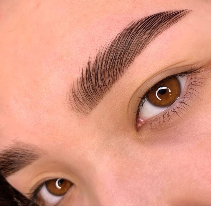 АКЦИЯ Топовое Наращивание ресниц и волос ищу модель окрашивание бровей