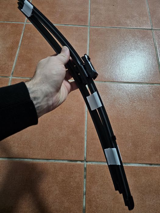 Escovas ainda sem estrear