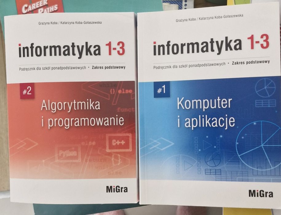 Informatyka 1-3 podręczniki