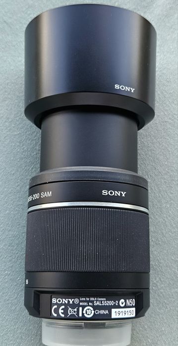 Sony 55-200 II SAM  Sony-A, piękny stan, SAL55200-2