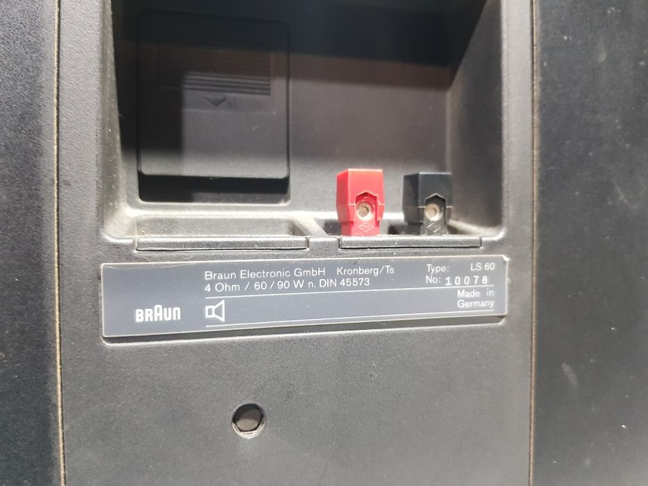 Акустика BRAUN LS 60, потужність 60/90 Вт, б/у з Німеччини