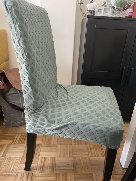 Seis Cadeiras Ikea com capas