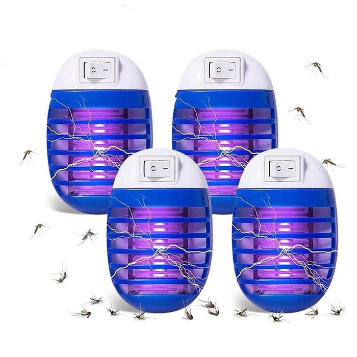 Zestaw lamp owadobójczych do domu, sypialni 4szt. 4W