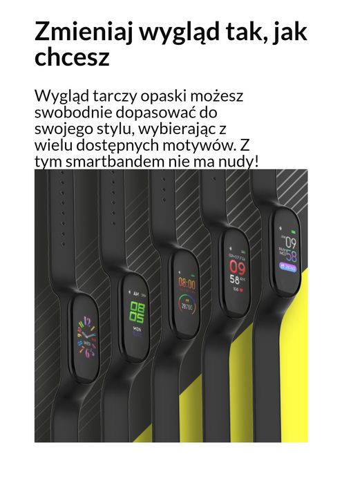 2 sztuki w tej cenie Opaska fit Smart band Forever SB-50 2 sztuki wys