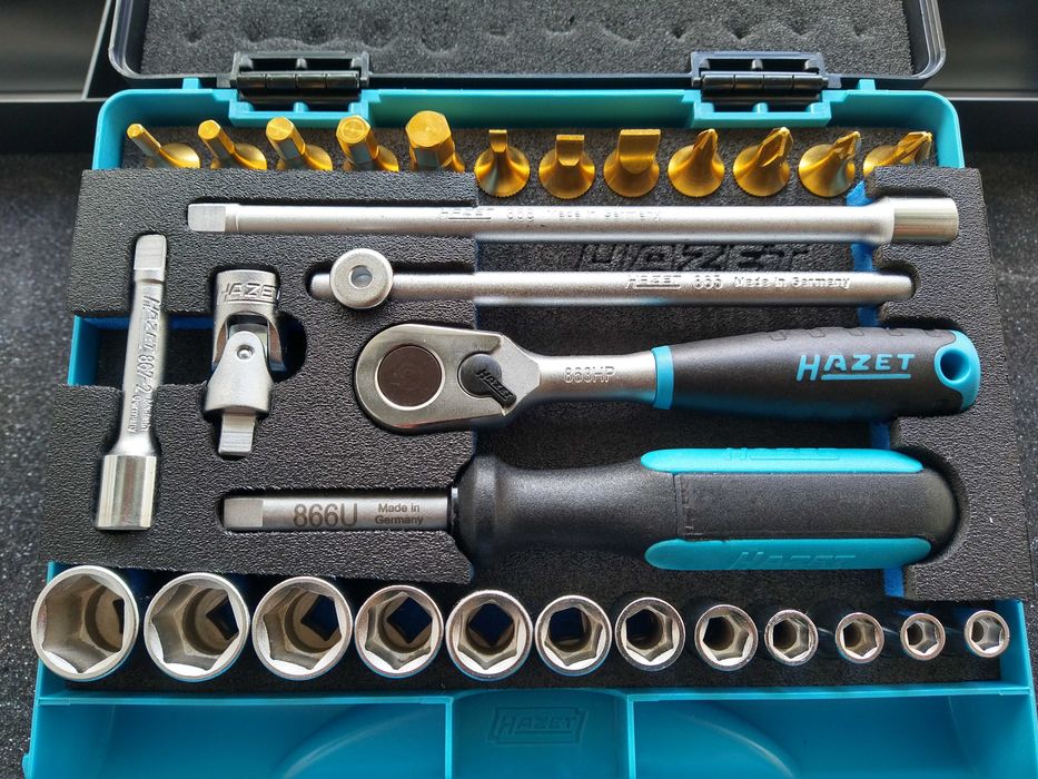 Наборы Hazet 953 HP 1/4 и 1/2 1000нм / Wera 8100 SA/SC 2: 4 900