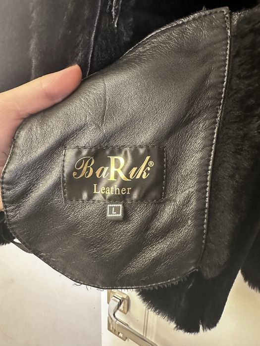 Натуральная дубленка авиатор