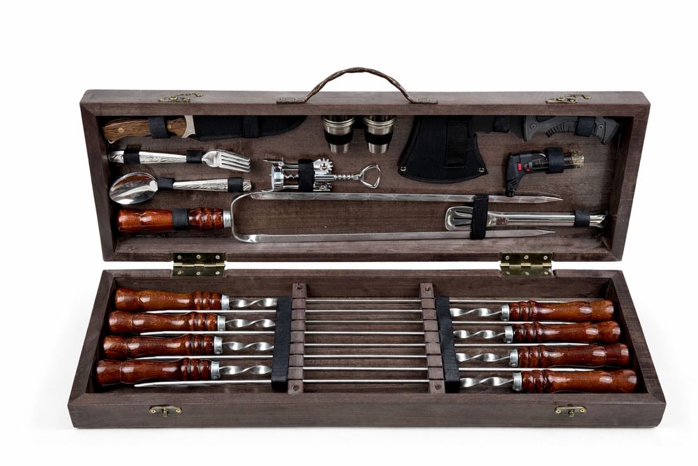 Набор шампуров в кейсе ГРИЛЬ-2