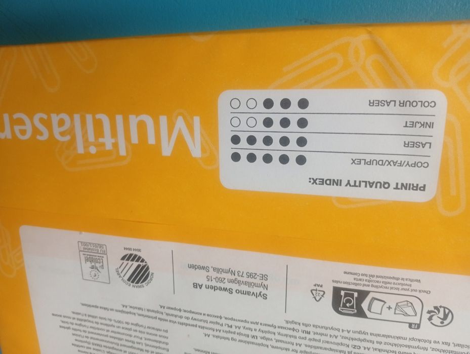 Papier ksero A4 uniwersalny Multilaser Sylvamo