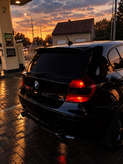 BMW 1 е87 на чіпі +даунпайп