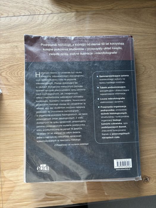 Histologia Junqueira. Podręcznik i atlas