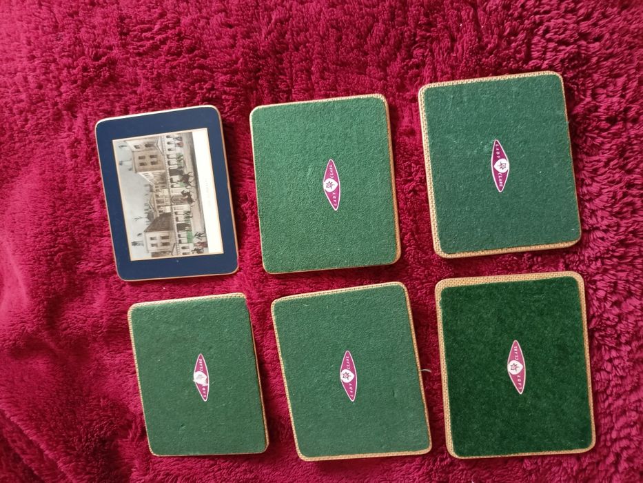 Stare Podkładki wyjątkowe-Lady-Clare-komplet stan wystawowy..