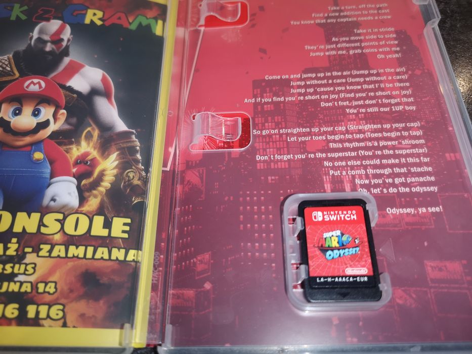 Super Mario Odyssey SWITCH Nintendo gra ANG (możliwość wymiany) sklep