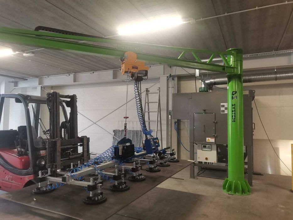 CHWYTAK próżniowy do arkuszy blachy - STEEL SYSTEM DS 850