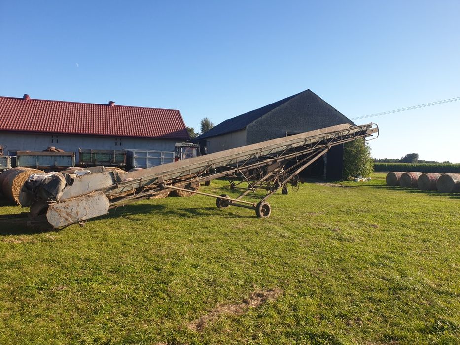 Stertnik,transporter,podajnik do siana/słomy kostek