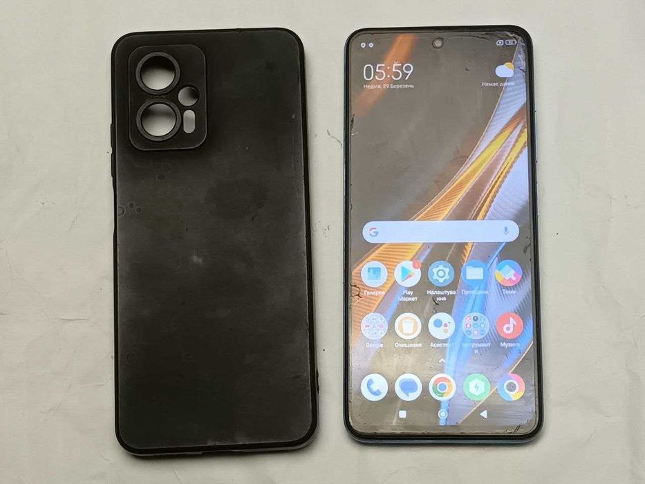Цілий Poco X4 GT на 8+3/256Gb 6.6" 8 ядерний телефон c NFC + чехол