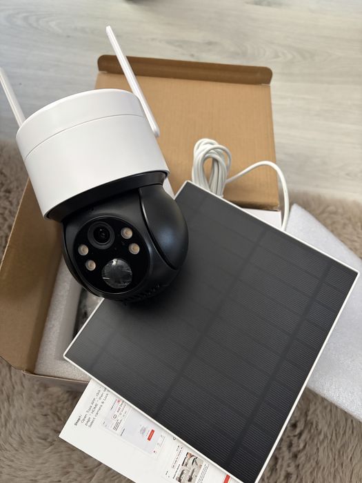 Kamera Solarna Sim 4g Panel solarny Tuya