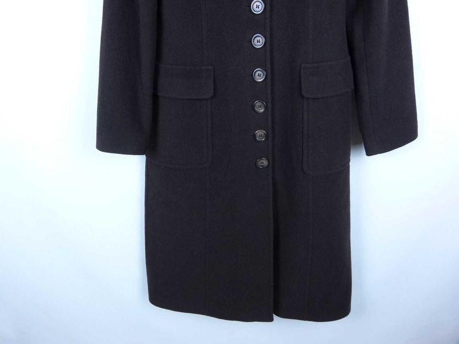 Paul Costelloe wełniany długi płaszcz z wool 12 / 40