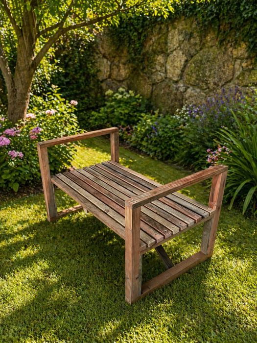Espriguiçadeira de jardim
