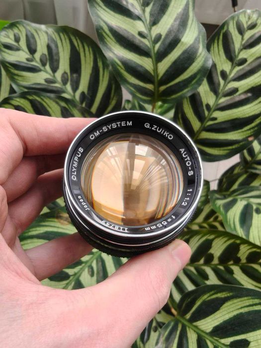 Обєктив Olympus G.Zuiko Auto-s 55mm f1.2